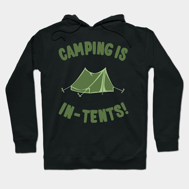 Camping Is In-Tents Hoodie by Flippin' Sweet Gear